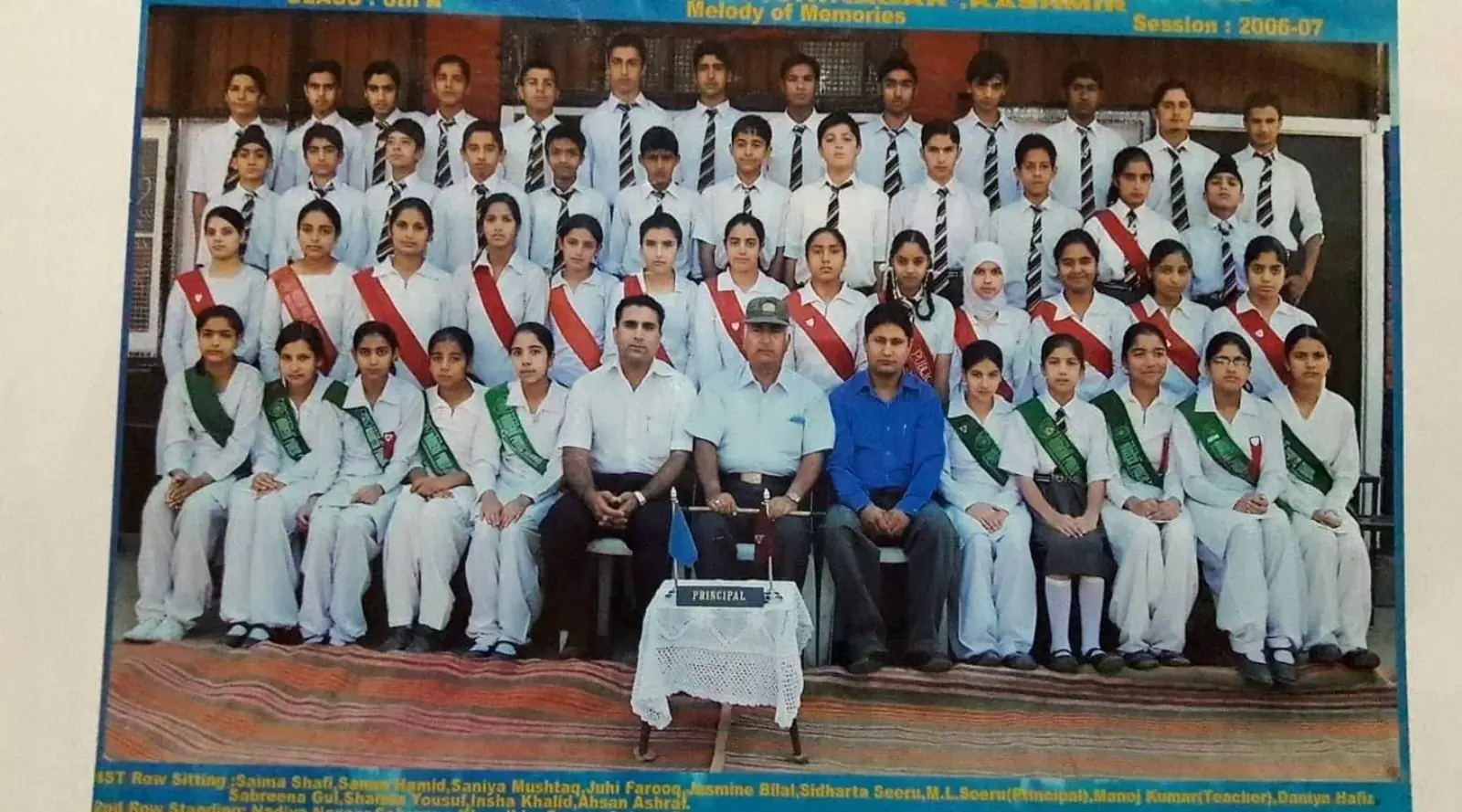Class photo older batch